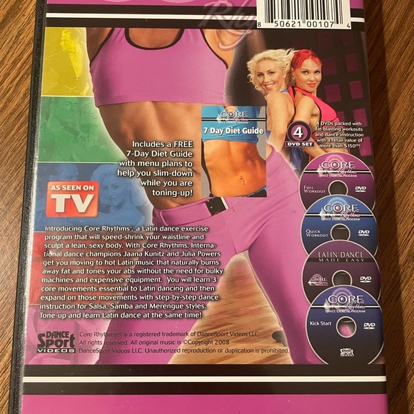 Core Rhythms Dance Exercise Program: Lot of 2 CD Set - Picture 9 of 9